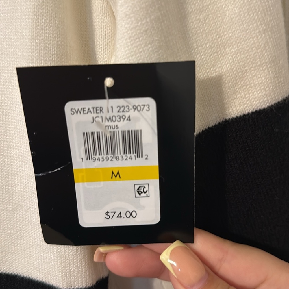 Color Block Knit Dress - Picture 2 of 2